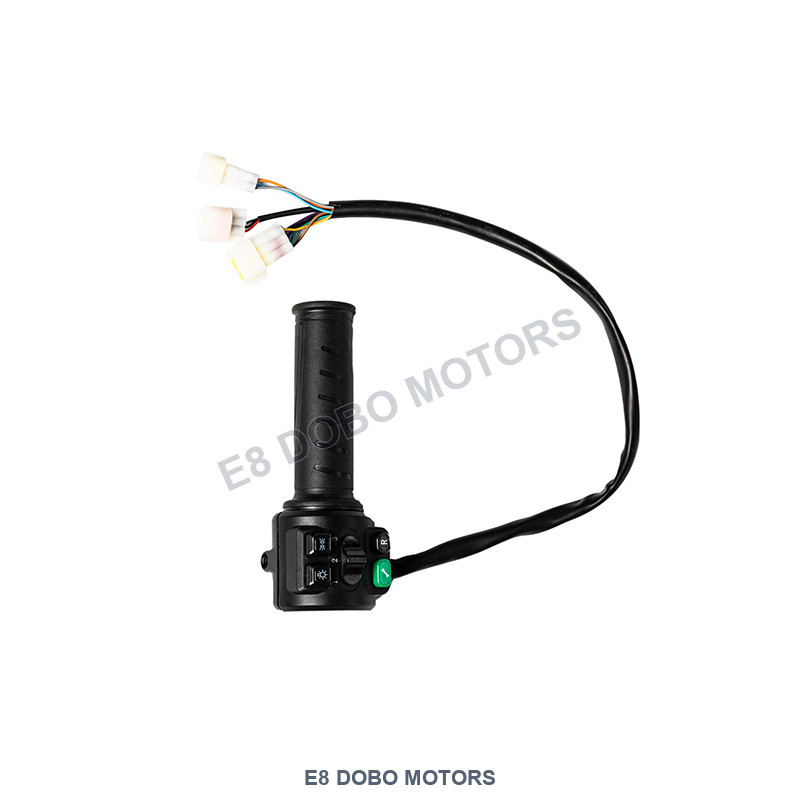 E8 Right throttle & switch assembly — photo reference 29