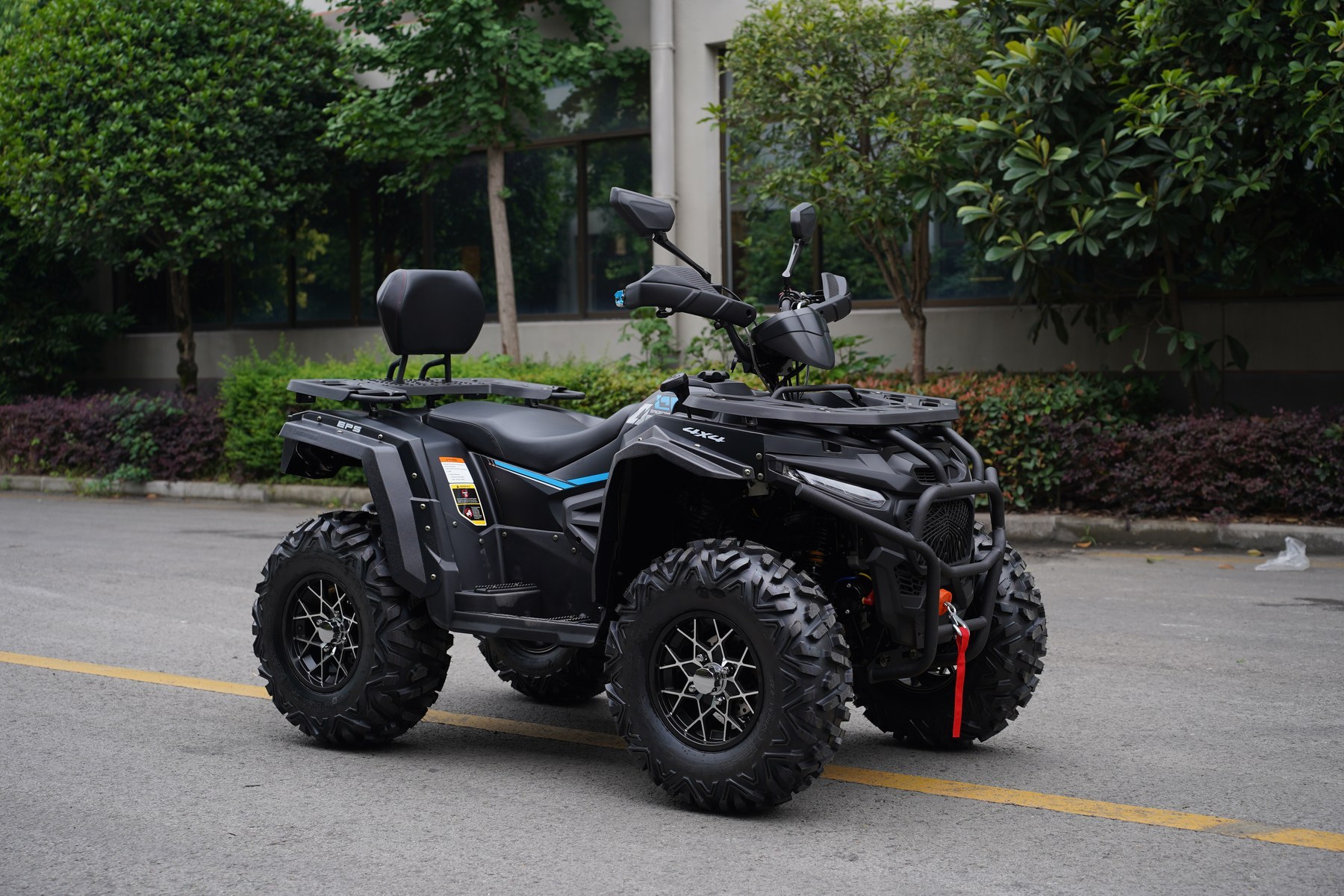 DOBO G9 black utility ATV shown in the supplied product brochure
